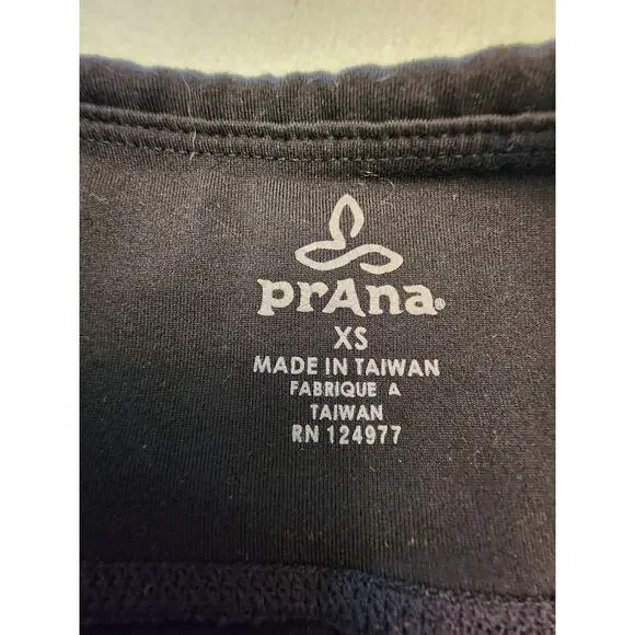 prAna Black Leggings Yoga Pants SZ XS - Picture 3 of 6